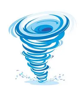 暴风警报旋风照片