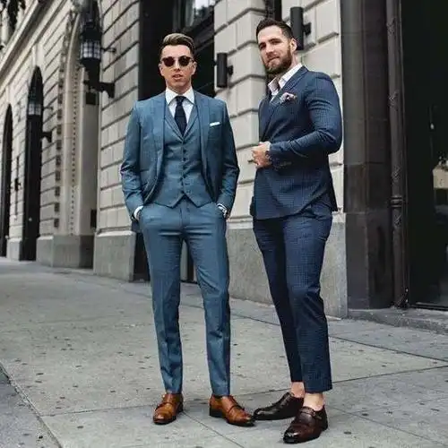 休闲西装搭配什么鞋子