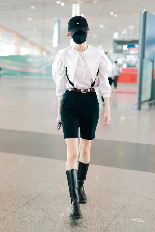 古力娜扎私服##女生超a穿搭