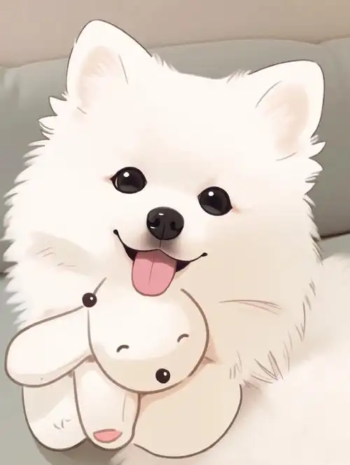 可爱小狗简约头像