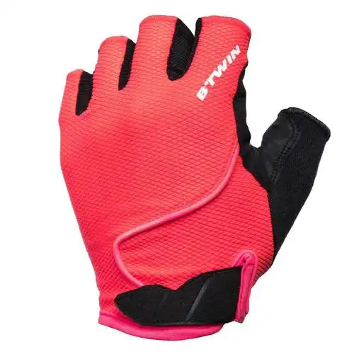 迪卡侬 半指骑行手套 btwin 520