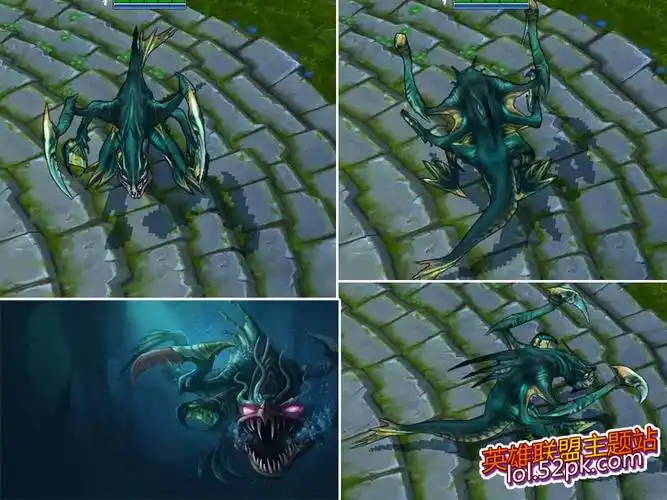 lol英雄联盟虚空恐惧科加斯皮肤尼斯巨兽预览