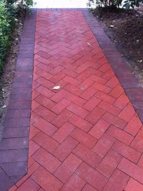 广场透水砖路面