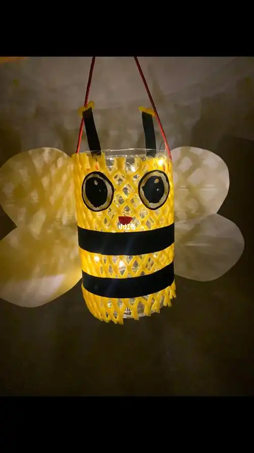 幼儿园亲子手工环保灯笼