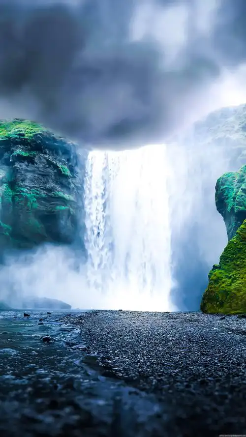 三星手机壁纸【1440x2560】samsung galaxy s7 风景 瀑布