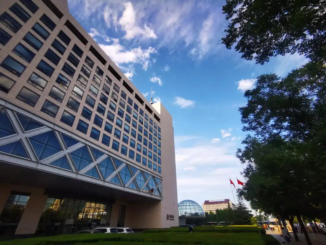 北京西单,中国银行总行大厦(贝聿铭团队设计)