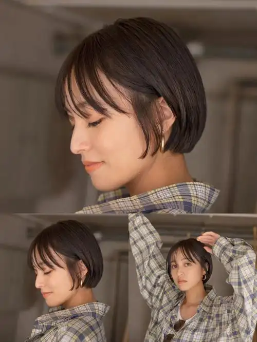 短发bobo头