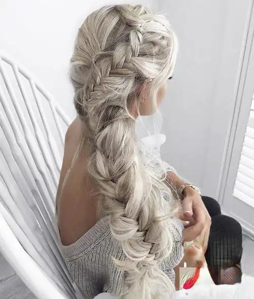 【图】时尚博主编发大全 instagram波西米亚编发图片_时尚发型_发藏网