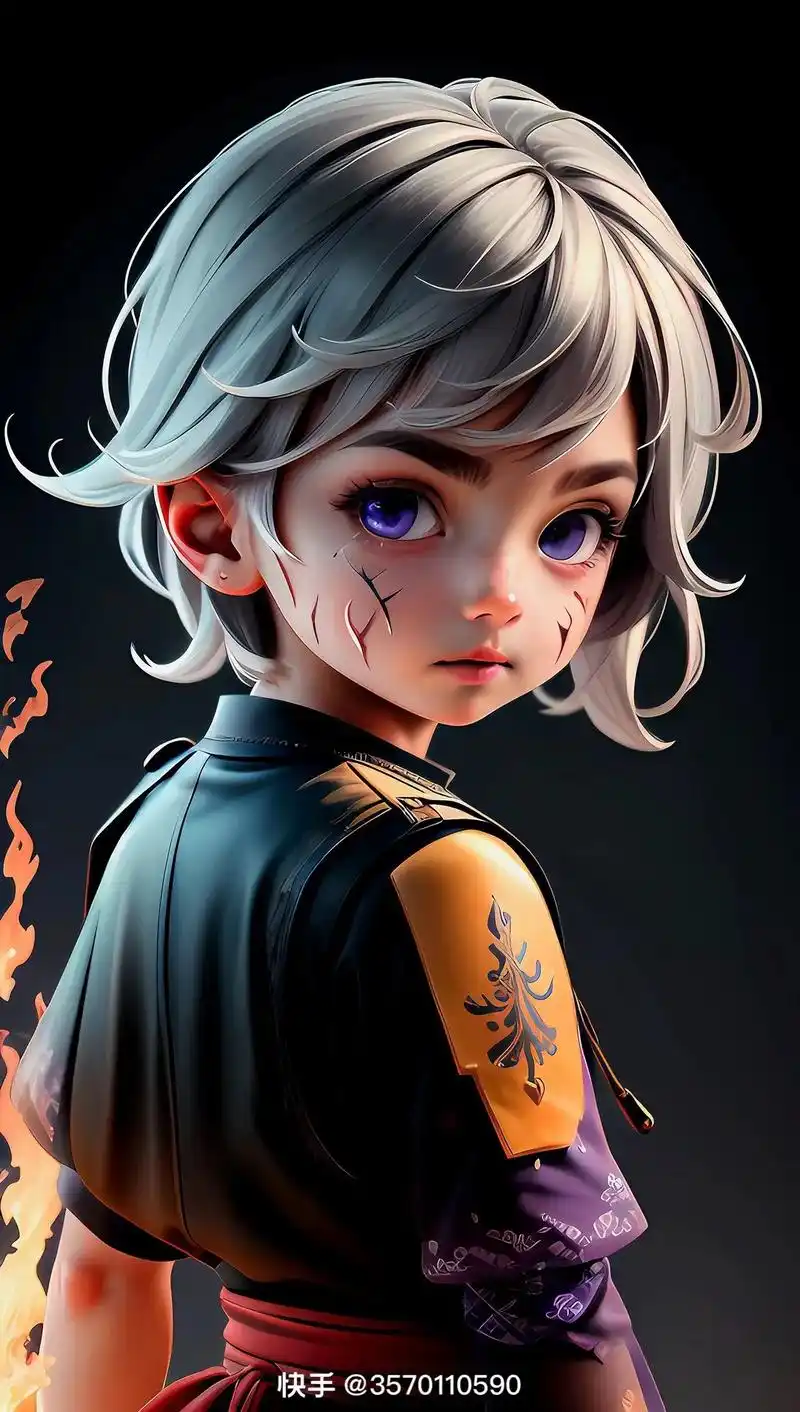 面具下的男人 #卡通人物 #二次元图片 - 抖音