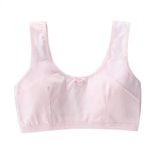 少女内衣育期初高中学生抹胸小背心9-12-14-16岁女孩大童棉文胸