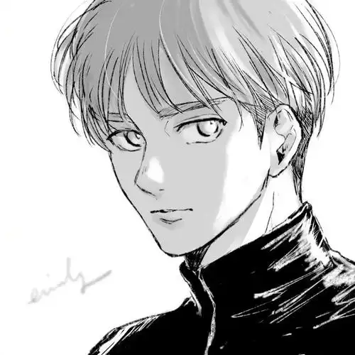 阿尔敏你帅的有点不对劲