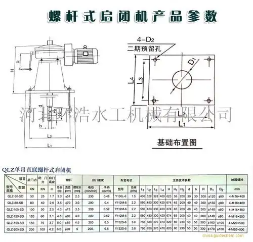 ql-5t-s手摇式螺杆启闭机 现货充足