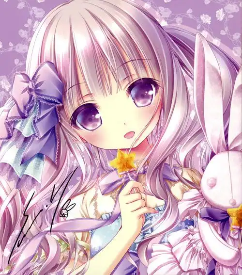 日站搜集-动漫美少女高清画集★【新浪微博:高清无水印iphone萌苯纸