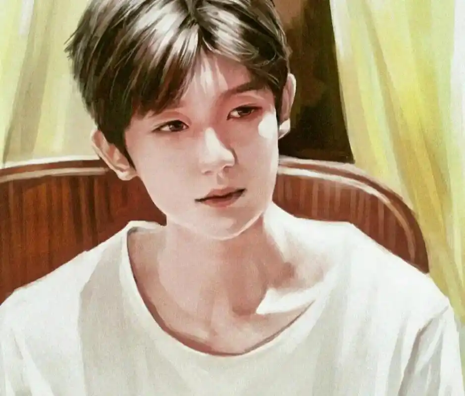 手机库存狠喜欢的一些王源手绘#漫画#王源漫画图 #王源  - 抖音