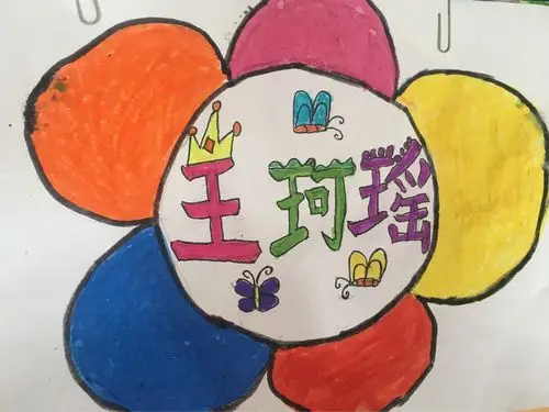 创意名字画出彩