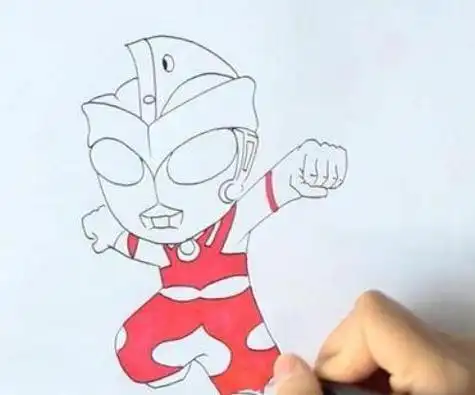 奥特曼简笔画简单又帅气奥特曼简笔画儿童画步骤教程