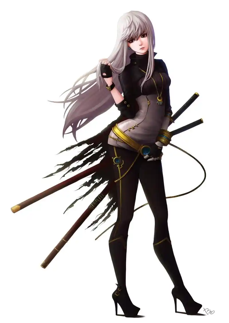 这图出自dnf的女鬼剑士的同人图