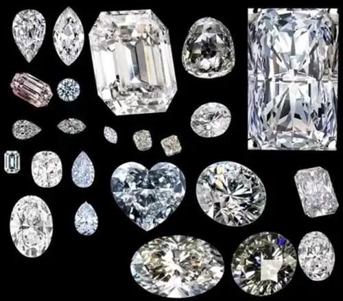 除了经典的圆形,钻石还有十几种形状,想知道吗!