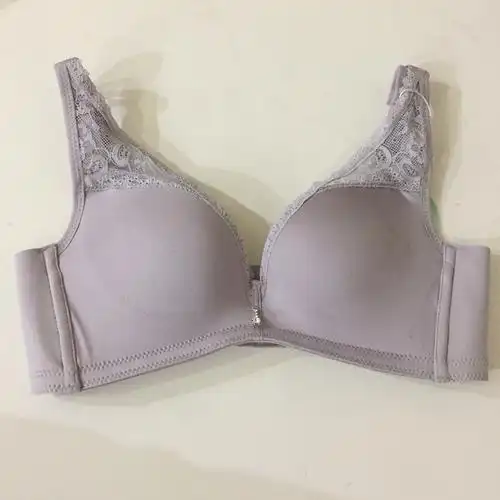 娅茜19内衣无钢圈文胸女聚拢调整深v胸罩819346