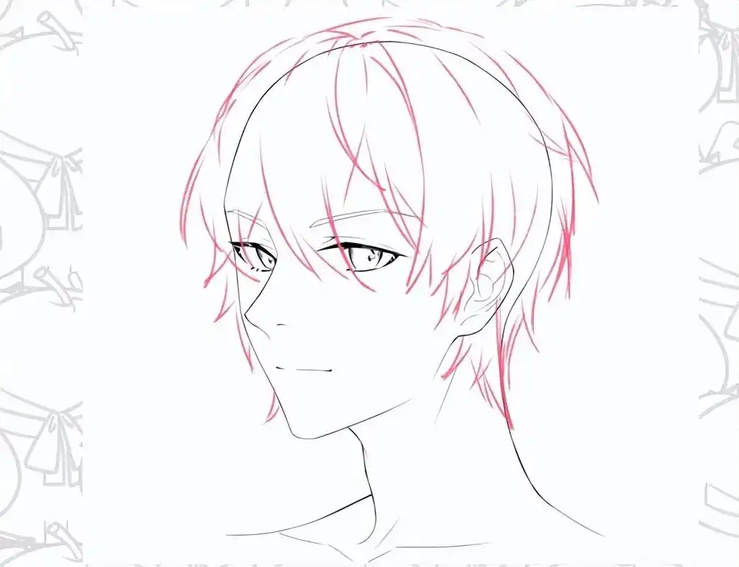 怎么画人物脸部?画动漫人物脸部画法