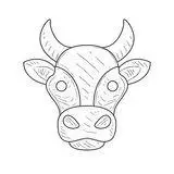 牛头简笔画怎么画 牛头简笔画画法