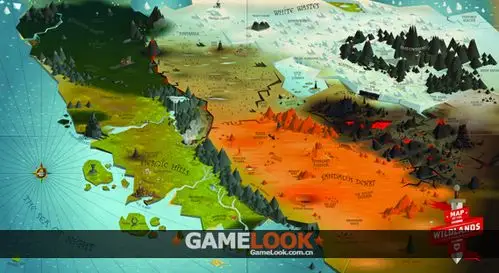 《勇士的世界》游戏地图