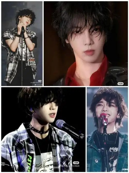 明星##华晨宇#内娱发型最多的男歌手