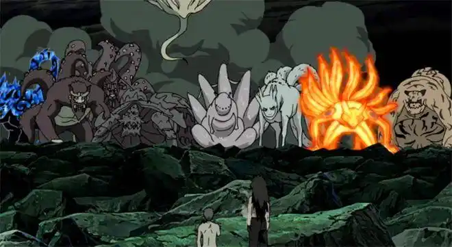 九尾九喇嘛:宇智波斑