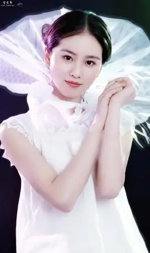 刘诗诗射雕时期这两张有点可爱