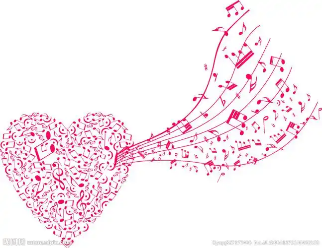 爱心音符图片