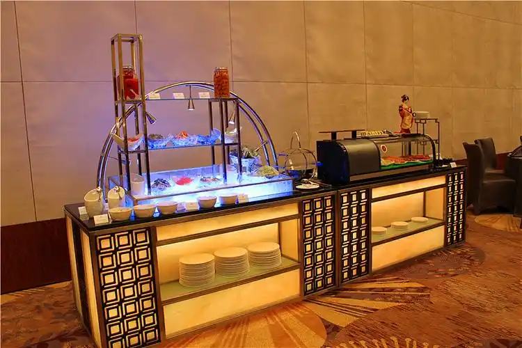 移动布菲台 移动布菲车 自助餐台设计 折叠布菲台 - 原创作品 - 站酷(