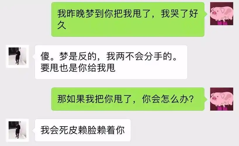 情侣恋爱全过程聊天记录.