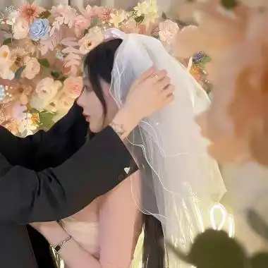 情侣头像真人浪漫唯美