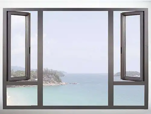 玉树玻璃平开窗