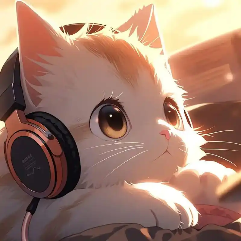 治愈系头像 耳机是人的避风港,音乐是心的救命丸