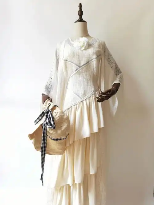 复刻金粉世家刘亦菲白秀珠镂空裙