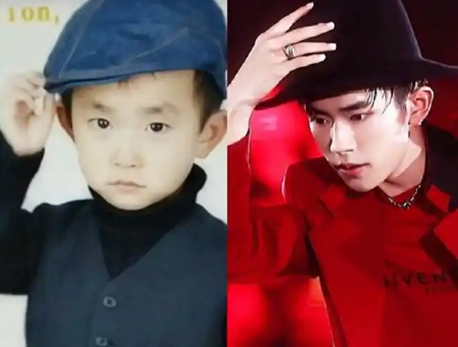 原创有种"整容"叫易烊千玺长大,童年vs现在对比图,这不是楠楠?