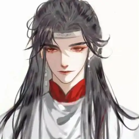 清冷到极致的古风动漫男生头像,简约风格是不错的选择