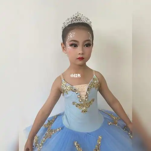 芭蕾舞儿童妆容