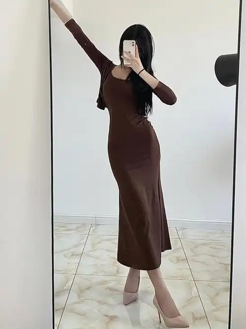 御姐包臀长裙斩男