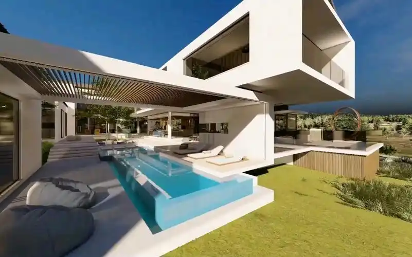 南非蓝山庄园高级现代别墅