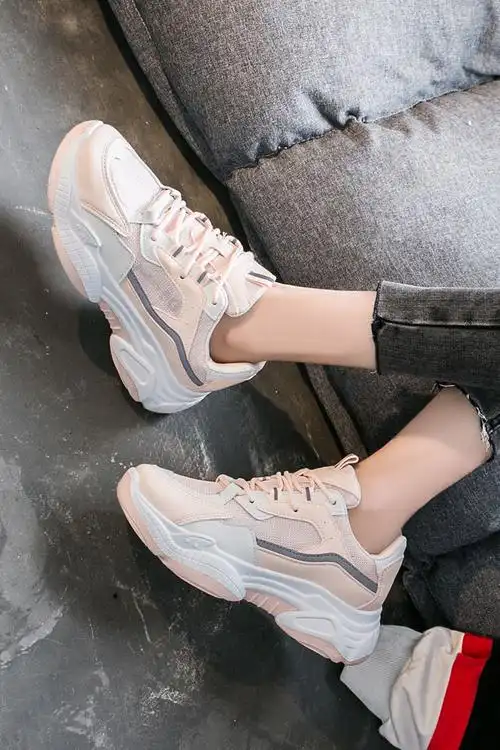 网红老爹鞋女ins春季新款百搭厚底运动鞋2020原宿小白鞋潮