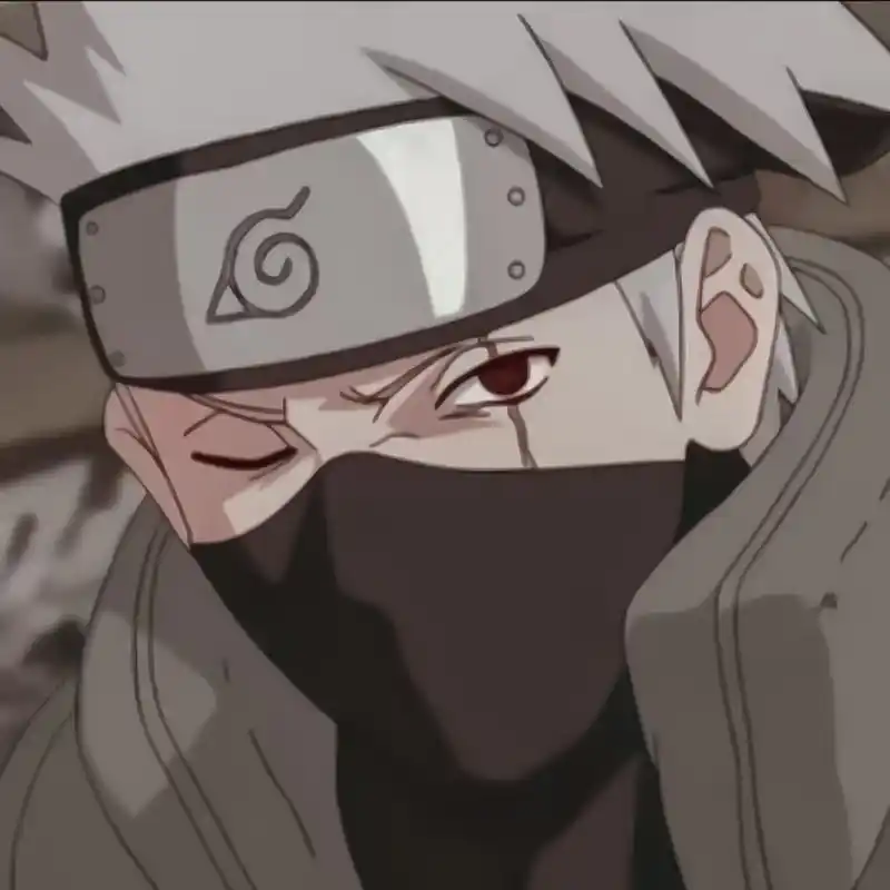 「第5期」动漫男头:火影忍者 旗木卡卡西无水印头像