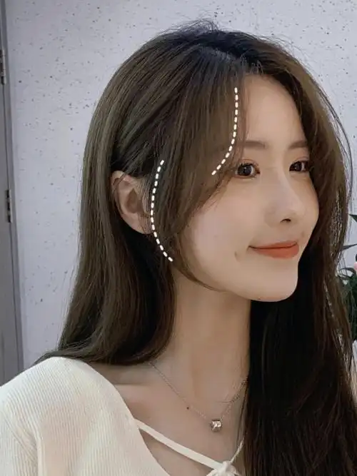 好看超减龄减龄八字刘海分享