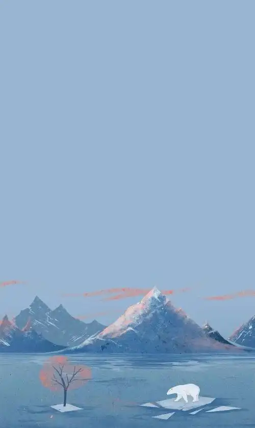 治愈系浅蓝色高清手机壁纸