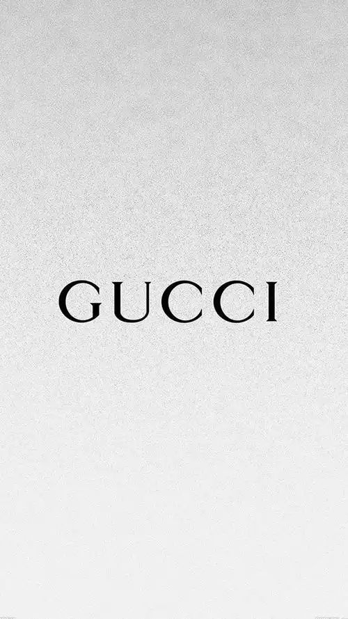 古驰白色标志,高清图片,手机壁纸