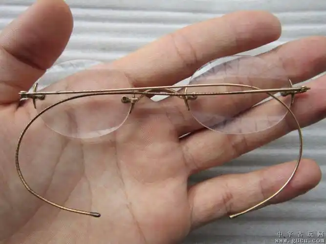 老金丝眼镜 - 中华古玩网 - 古董收藏,古玩收藏,古玩鉴定,古玩专场
