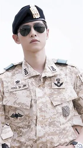 宋仲基太阳的后裔手机壁纸下载