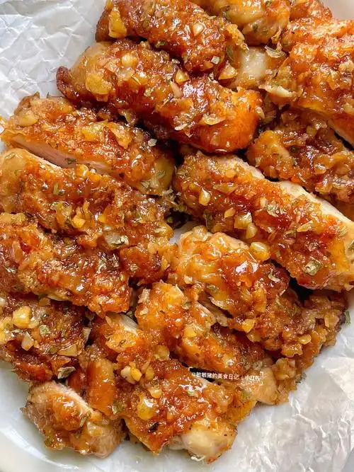 香迷糊了75一口爆汁的蒜香黄油脆皮鸡