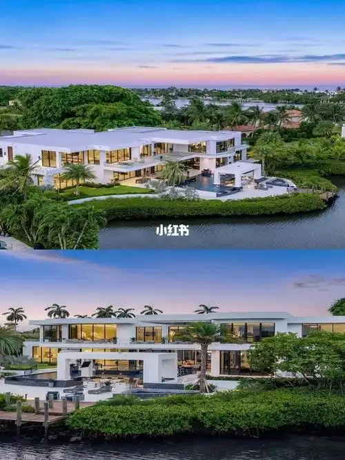 92白色为主体的豪华别墅兼酒店推荐